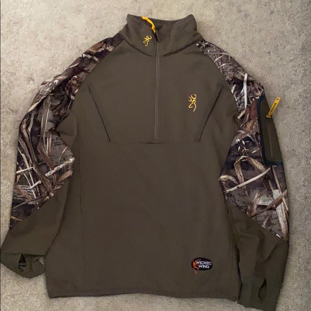 Browning zip up